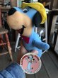 画像1: 80s Vintage MIGHTY STAR Plush Doll HUCKLEBERRY HOUND (B085) (1)