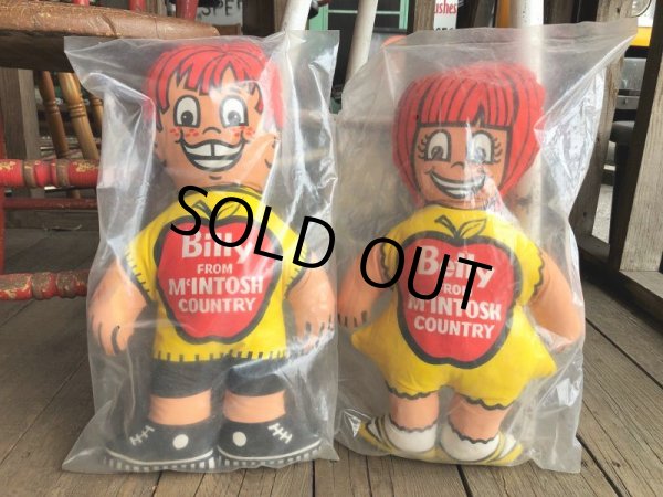 画像15: Vintage Billy & Betty From McINTOSH COUNTRY Pillow Doll Set (B084) (15)