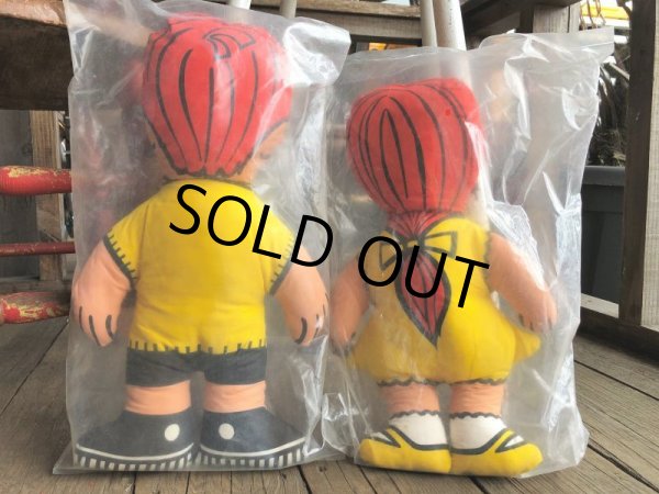 画像14: Vintage Billy & Betty From McINTOSH COUNTRY Pillow Doll Set (B084) (14)