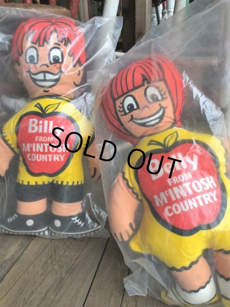 画像16: Vintage Billy & Betty From McINTOSH COUNTRY Pillow Doll Set (B084) (16)