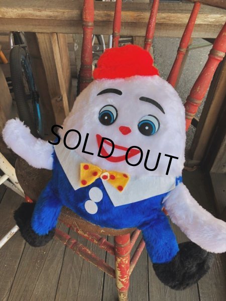 画像6: Vintage Humpty Dumpty Potato Chips Advertising Store Display Plush (B113) (6)