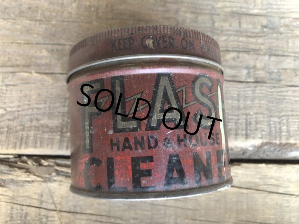 画像5: Vintage U.S.A  Advertising Tin Can FLASH (B140) (5)
