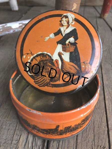 画像1: Vintage U.S.A  Advertising Tin Can (B135) (1)