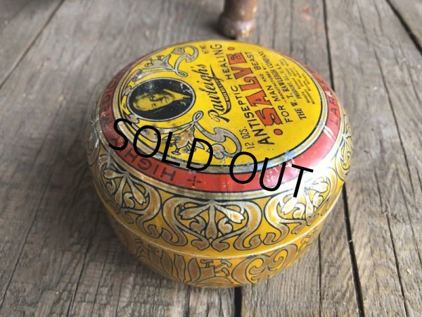 画像3: Vintage U.S.A  Advertising Tin Can SALVE (B138) (3)