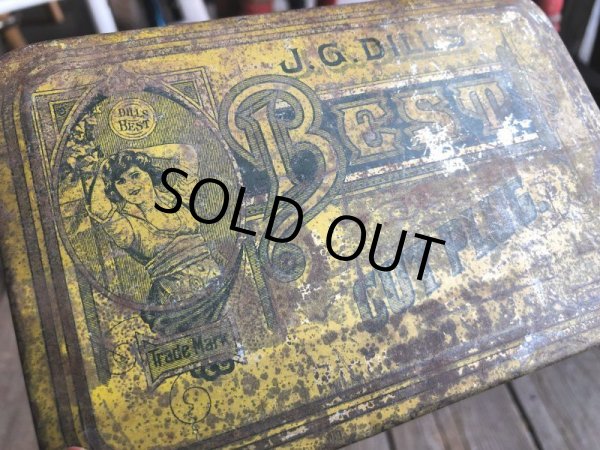 画像8: Vintage U.S.A  Advertising Tin Can J.G. DILL'S (B133) (8)