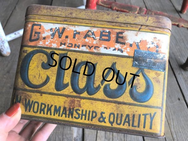 画像10: Vintage U.S.A  Advertising Tin Can Class (B131) (10)