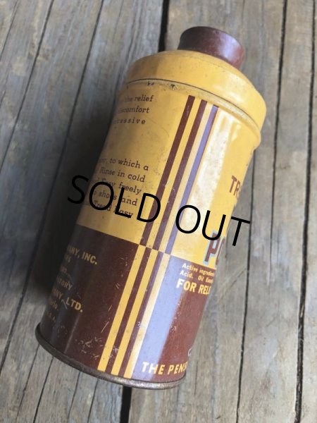 画像7: Vintage U.S.A  Advertising Tin Can FOOT POWDER (B143) (7)