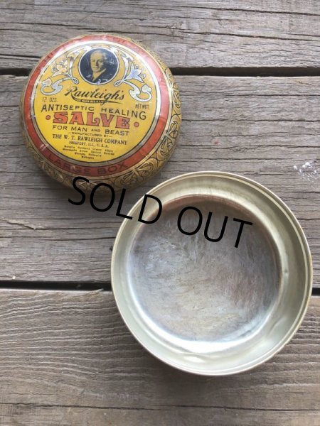 画像4: Vintage U.S.A  Advertising Tin Can SALVE (B138) (4)