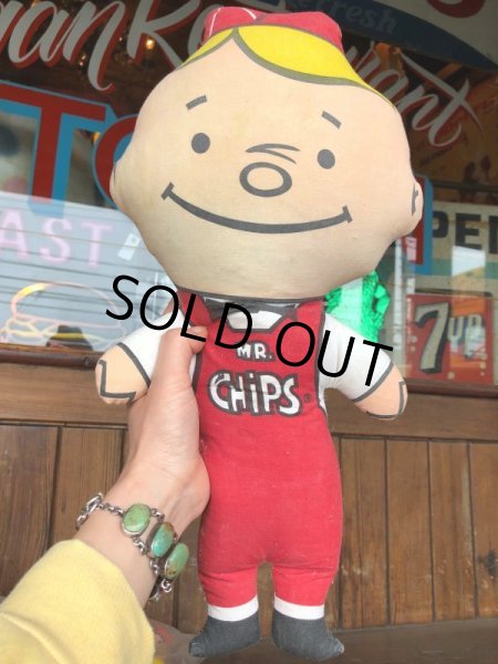 画像7: Vintage MR.CHIPS Potato Chip Pillow Doll (B082) (7)
