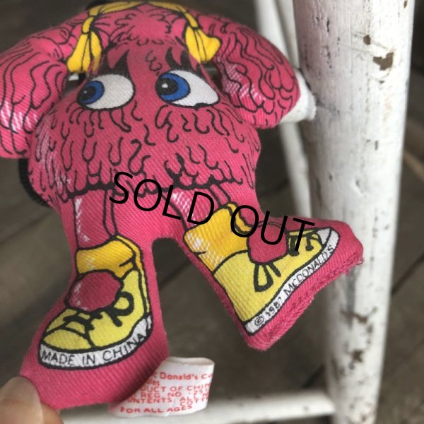 画像3: 80s Vintage McDonald's Ornament Mini Pillow Doll Fry Girl 1987 (B134)  (3)