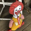 画像2: 70s Vintage McDonald's Pillow Doll Ronald (B141)  (2)