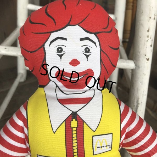 画像5: 80s Vintage McDonald's Pillow Doll Ronald 1984 (B137)  (5)