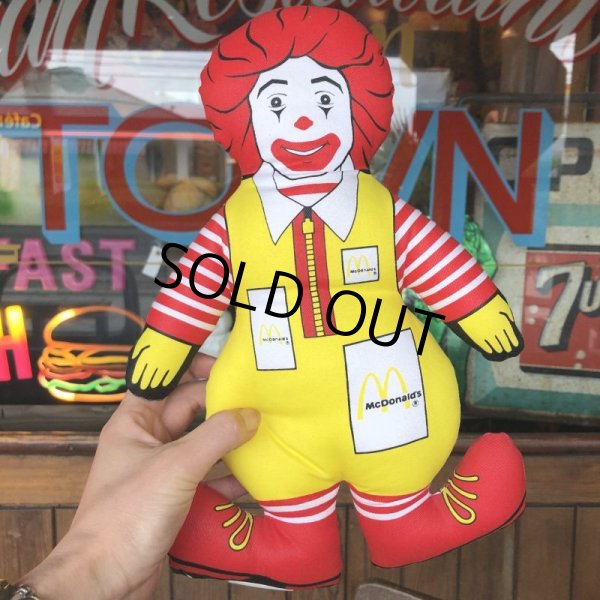 画像6: 80s Vintage McDonald's Pillow Doll Ronald 1984 (B137)  (6)