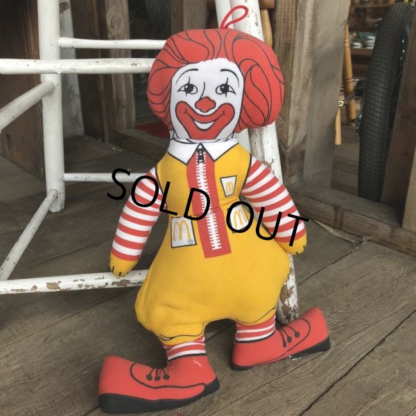 画像1: 70s Vintage McDonald's Pillow Doll Ronald (B141)  (1)