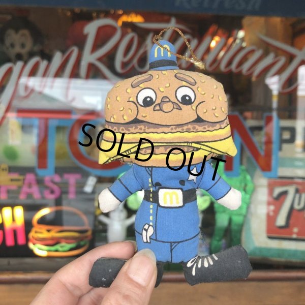 画像5: Vintage McDonald's Ornament Mini Pillow Doll Big Mac (B132)  (5)