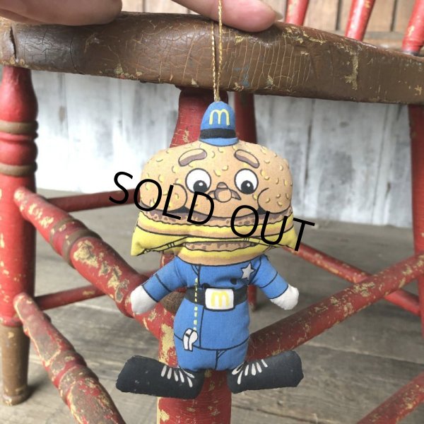 画像4: Vintage McDonald's Ornament Mini Pillow Doll Big Mac (B132)  (4)