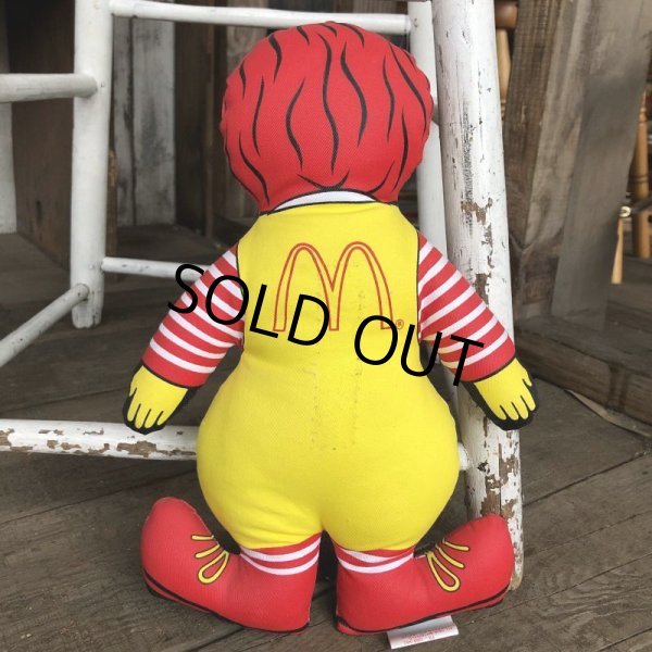 画像2: 80s Vintage McDonald's Pillow Doll Ronald 1984 (B137)  (2)