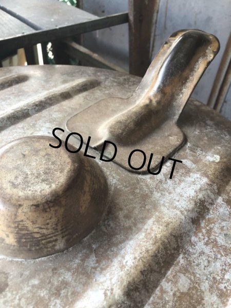 画像7: 1940s Vintage Industriel Heavy Duty Iron Trash Box (B133) (7)