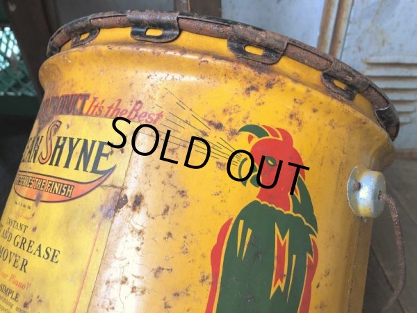 画像17: Vintage  ADCO SOAP PARROT Motor Gas Oil 5 Gallon Can (B134)   (17)