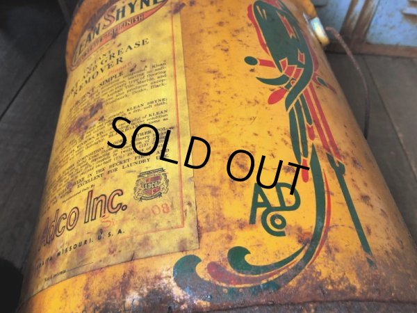 画像18: Vintage  ADCO SOAP PARROT Motor Gas Oil 5 Gallon Can (B134)   (18)