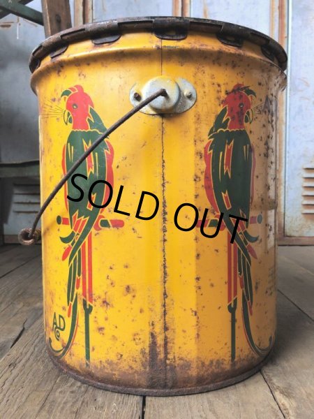 画像5: Vintage  ADCO SOAP PARROT Motor Gas Oil 5 Gallon Can (B134)   (5)