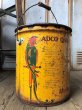 画像6: Vintage  ADCO SOAP PARROT Motor Gas Oil 5 Gallon Can (B134)   (6)