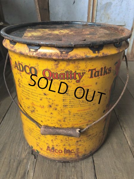 画像8: Vintage  ADCO SOAP PARROT Motor Gas Oil 5 Gallon Can (B134)   (8)