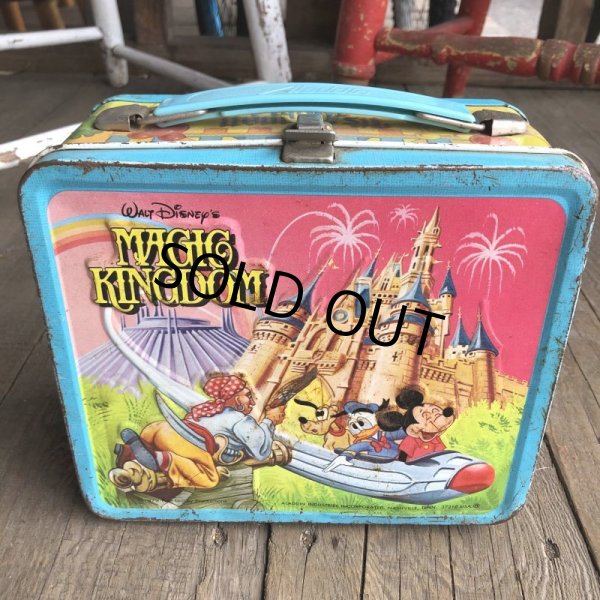 画像8: 70s Vintage Lunch Box Disney Magic Kingdom (B145) (8)