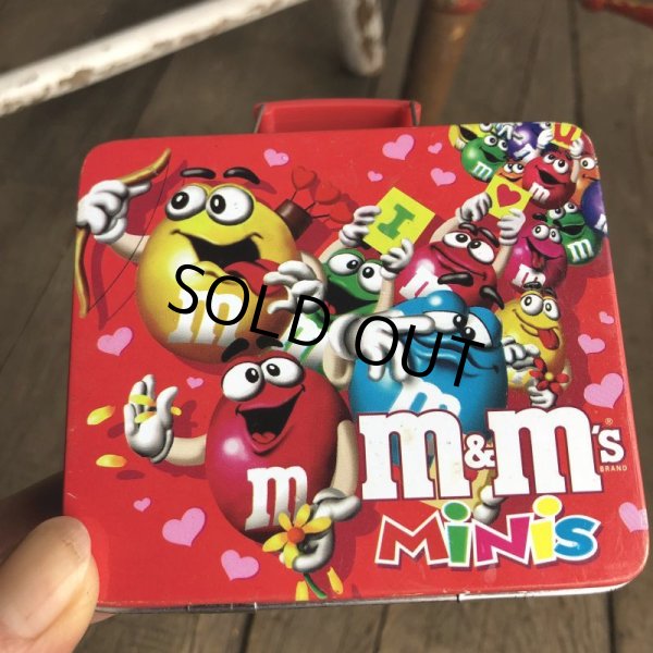 画像9: Vintage M&M's Tin Can Box Valentine (B135) (9)