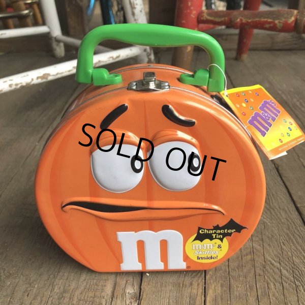 画像9: Vintage M&M's Tin Can Box Halloween (B136) (9)