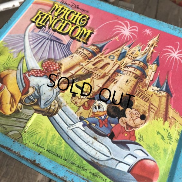 画像9: 70s Vintage Lunch Box Disney Magic Kingdom (B145) (9)
