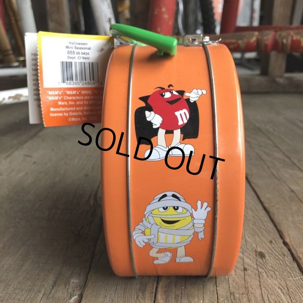 画像7: Vintage M&M's Tin Can Box Halloween (B136) (7)