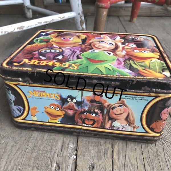 画像8: 70s Vintage Lunch Box Muppets Kermit the Frog (B143) (8)