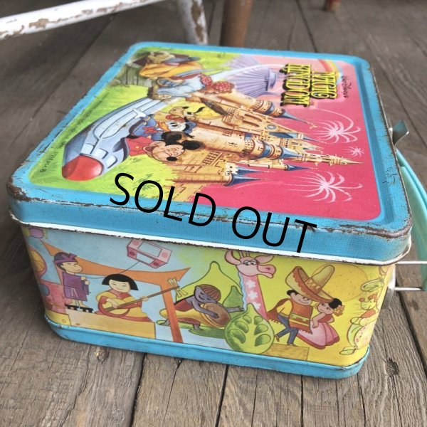 画像6: 70s Vintage Lunch Box Disney Magic Kingdom (B145) (6)