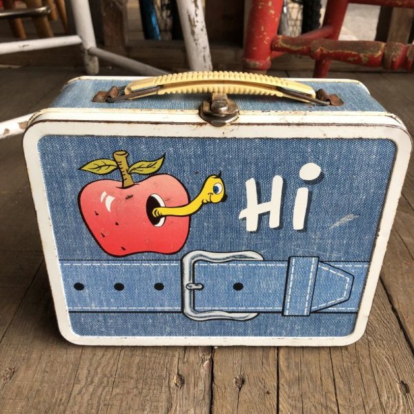 画像10: 70s Vintage Lunch Box Hi / My Lunch (B141) (10)