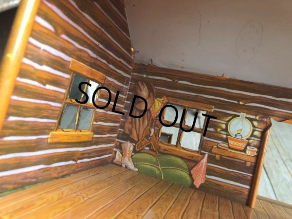 画像8: 50s Vintage Marx Western Play Set Toy Bar-M-Ranch (B155) (8)