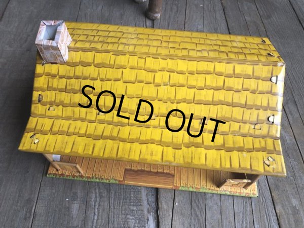 画像9: 50s Vintage Marx Western Play Set Toy Bar-M-Ranch (B155) (9)