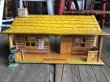 画像1: 50s Vintage Marx Western Play Set Toy Bar-M-Ranch (B155) (1)