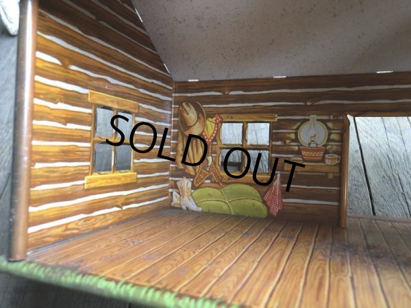 画像7: 50s Vintage Marx Western Play Set Toy Bar-M-Ranch (B154) (7)