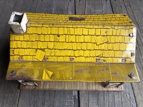 画像15: 50s Vintage Marx Play Set Western House (B153) (15)