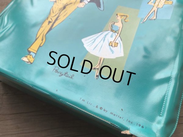 画像9: 60s Vintage Mattel Barbie Ken Fashion Doll Case (B164) (9)