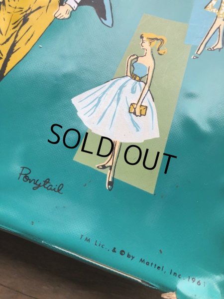 画像13: 60s Vintage Mattel Barbie Ken Fashion Doll Case (B164) (13)