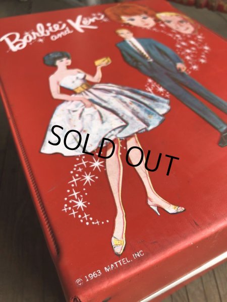 画像6: 60s Vintage Mattel Barbie and Ken Fashion Doll Case (B166) (6)