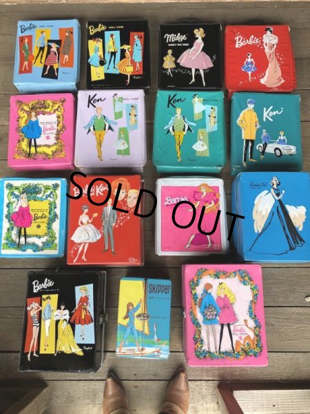 画像10: 60s Vintage Mattel Barbie Fashion Doll Case (B158) (10)