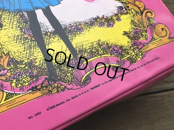 画像8: 60s Vintage Mattel Barbie Fashion Doll Case (B161) (8)