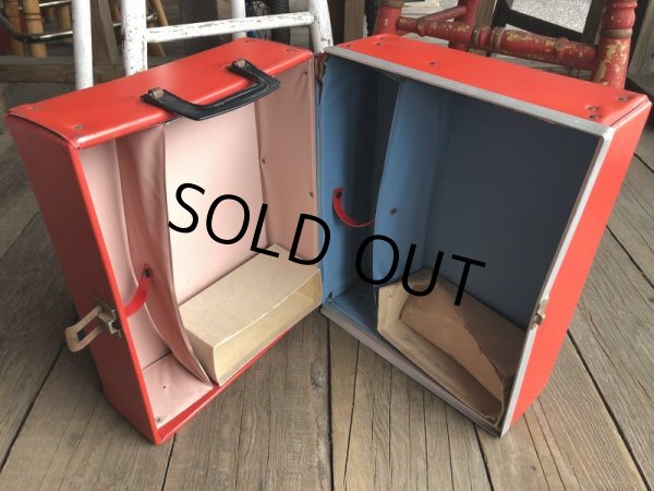 画像4: 60s Vintage Mattel Barbie and Ken Fashion Doll Case (B166) (4)