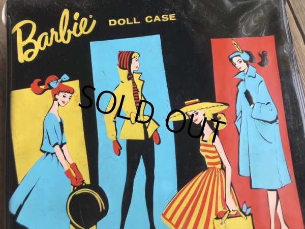 画像9: 60s Vintage Mattel Barbie Fashion Doll Case (B157) (9)