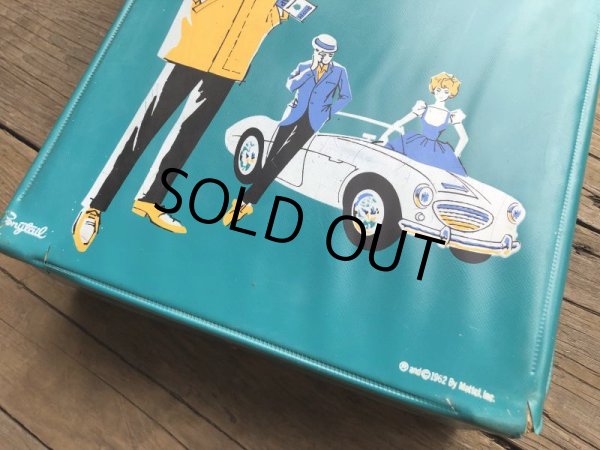 画像9: 60s Vintage Mattel Barbie Ken Fashion Doll Case (B162) (9)