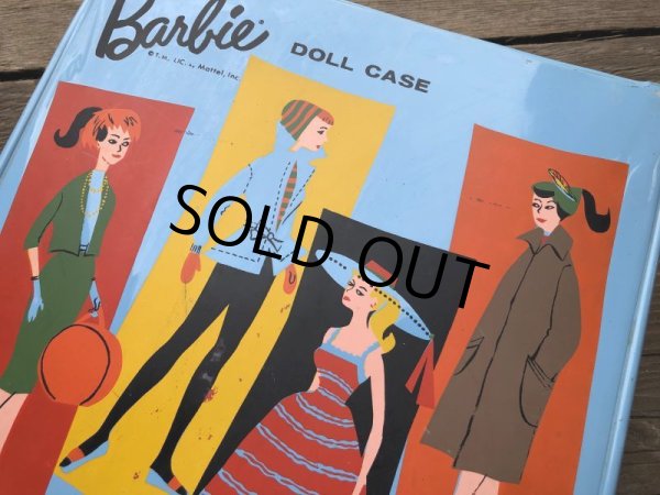 画像10: 60s Vintage Mattel Barbie Fashion Doll Case (B156) (10)