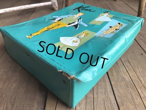 画像8: 60s Vintage Mattel Barbie Ken Fashion Doll Case (B164) (8)